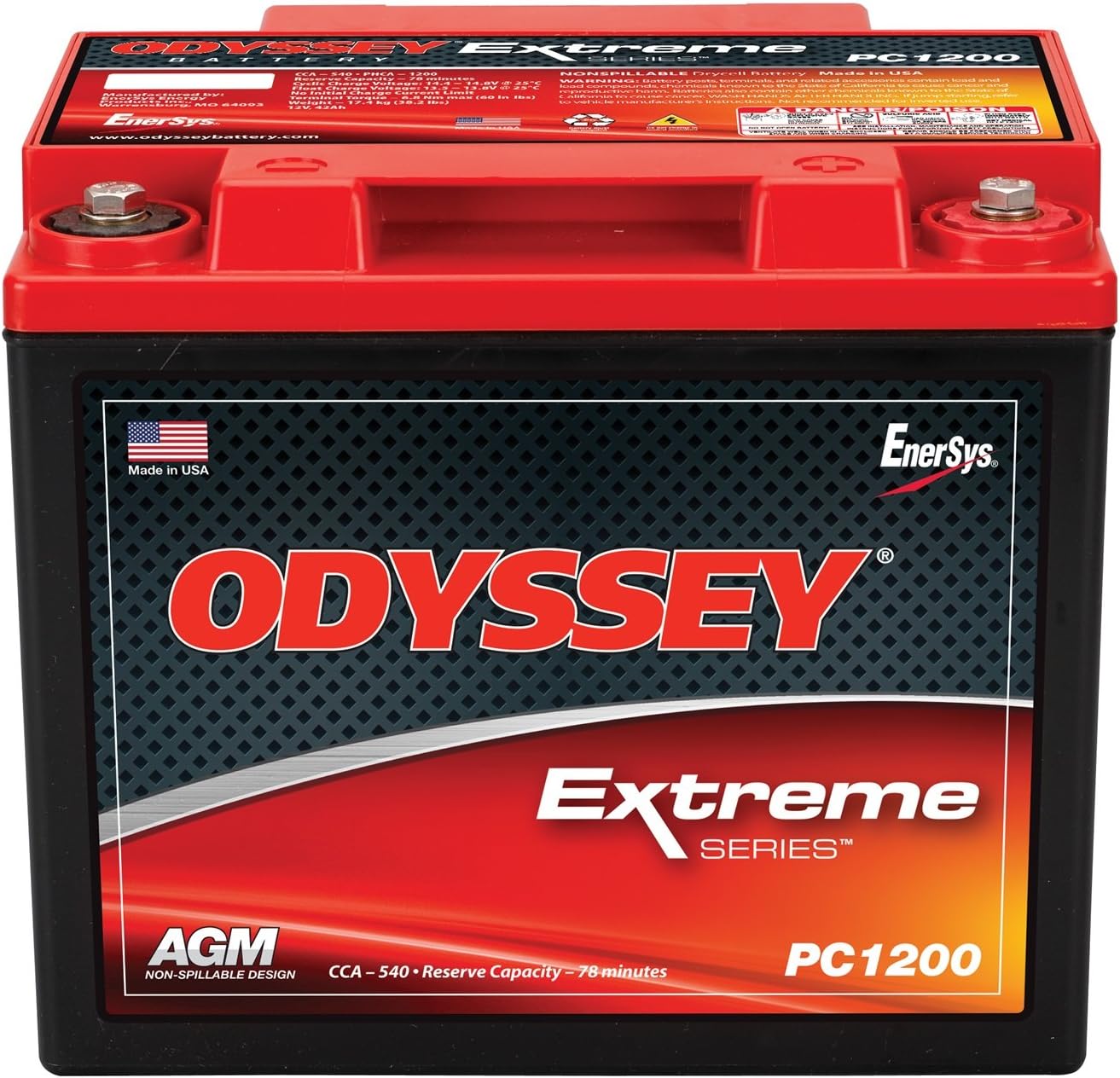 Odyssey PC1200 Automotive Light Truck Battery
