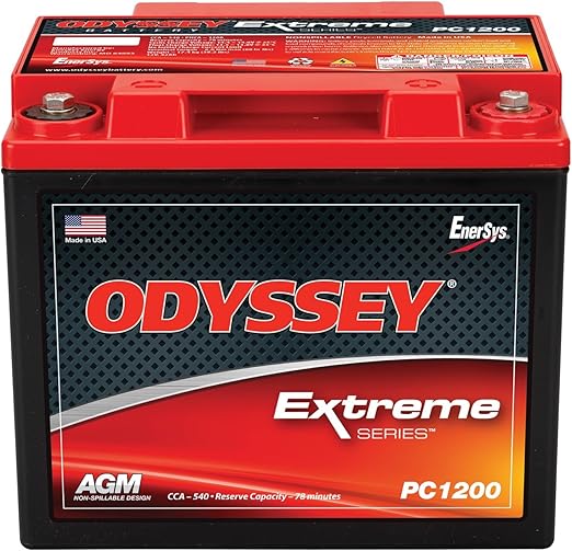 ODYSSEY 12V 1200PHCA 1500W-2000W BATTERY, ODY