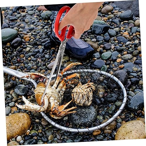Miniatura 6 de Catch The Sea Fishing Tool Log Grabber Herramientas al aire libre Herramientas para asar a la parrilla Pinzas de recogida de pinzas para barbacoa a