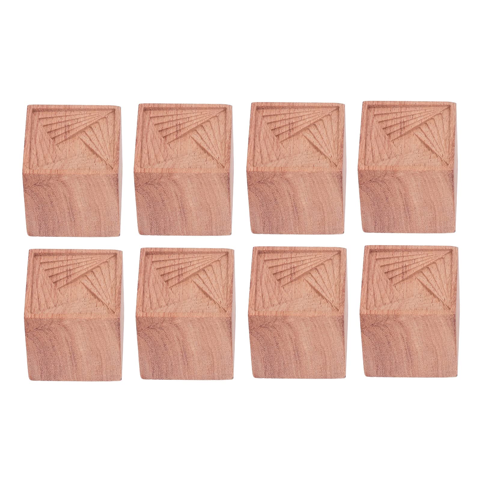 Diffusore di Oli Essenziali da 8 Pezzi, Diffusore di Aromaterapia in Legno, Diffusori Diffusore di Olio di Legno per Camera da Letto Dell'ufficio Dell'auto