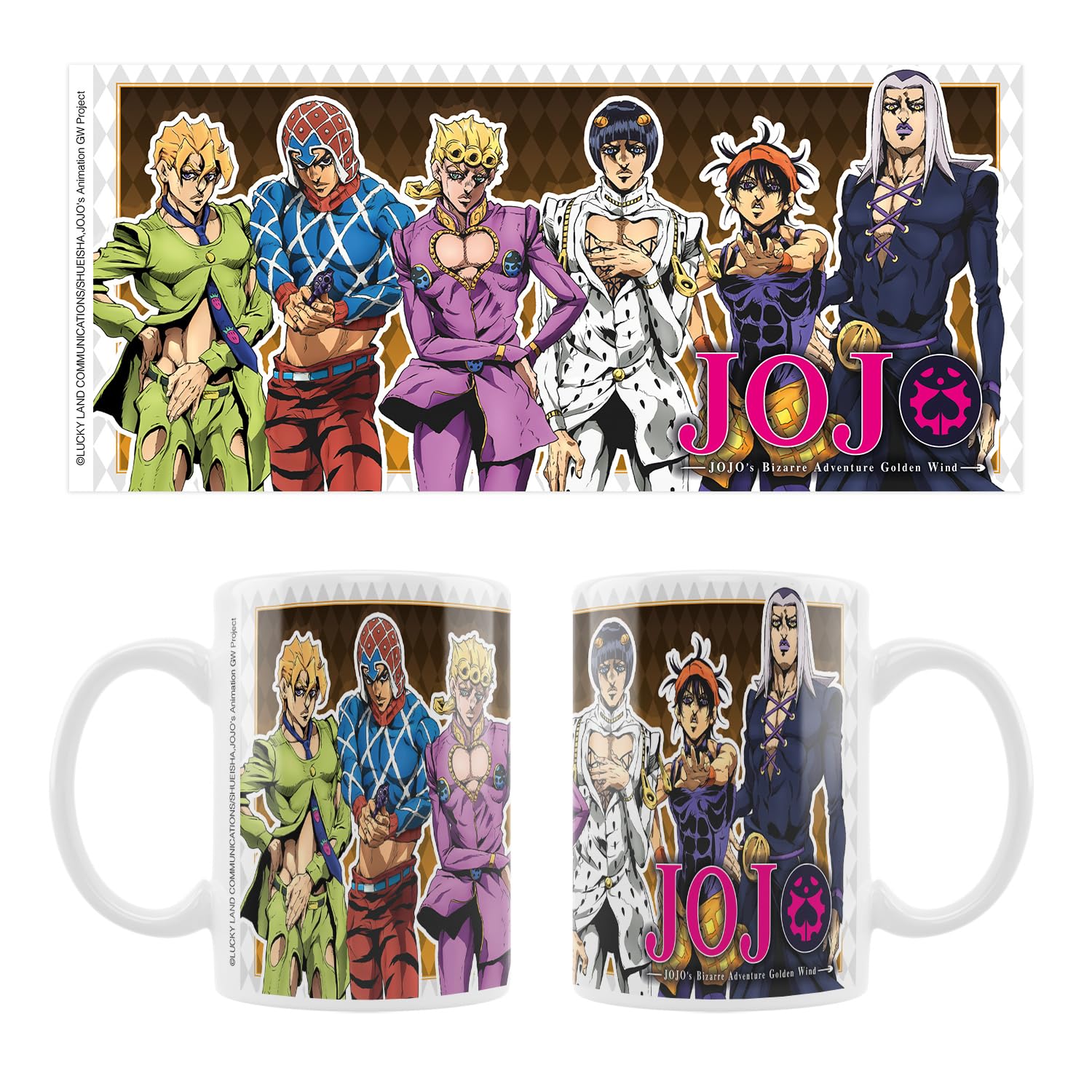 Crunchyroll - Jojos Bizarre Adventure - 2 - Mug - 320 ml - Original & Licensed