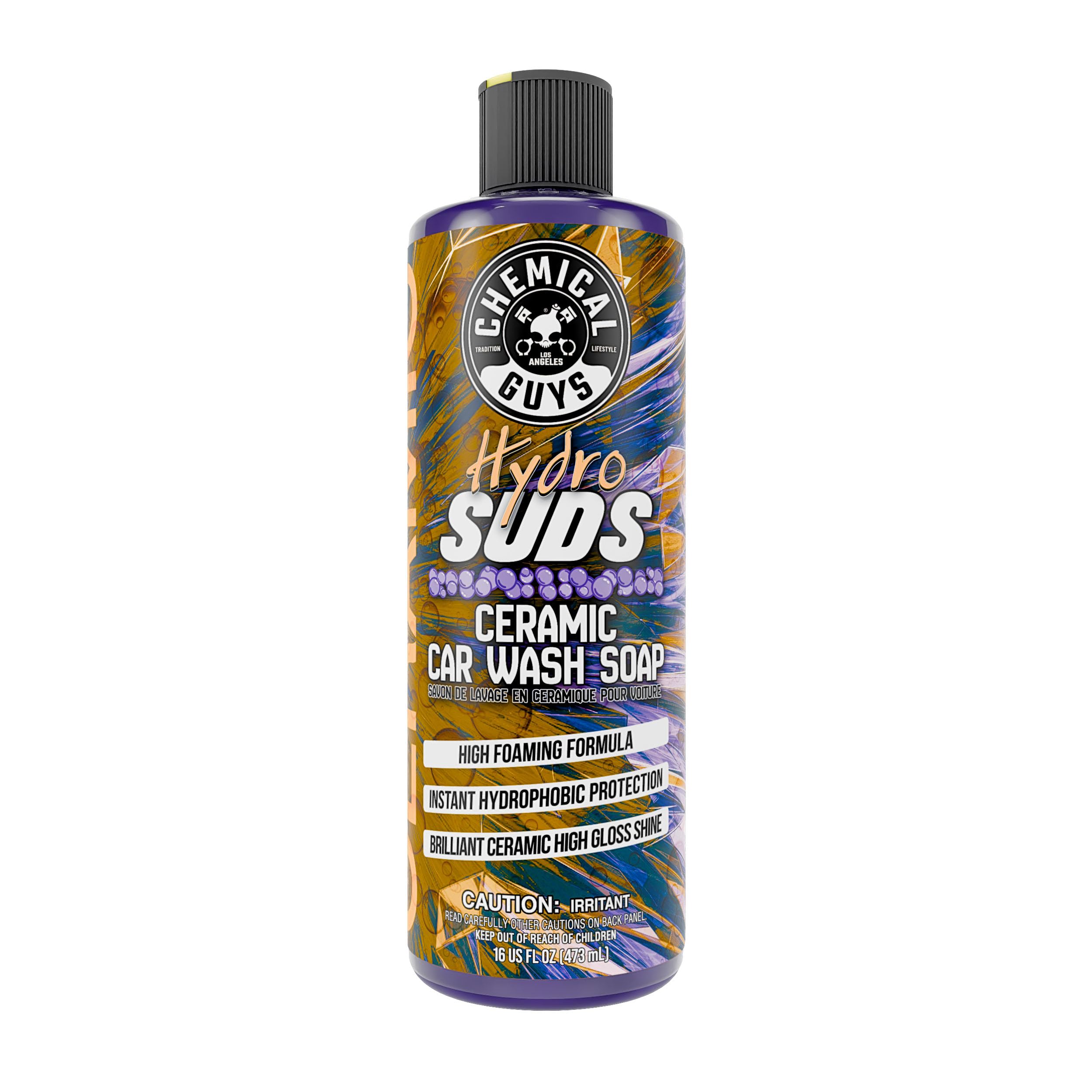 Chemical Guys, HydroSuds Ceramic High Foaming Car Wash Soap, Berry, 16 oz