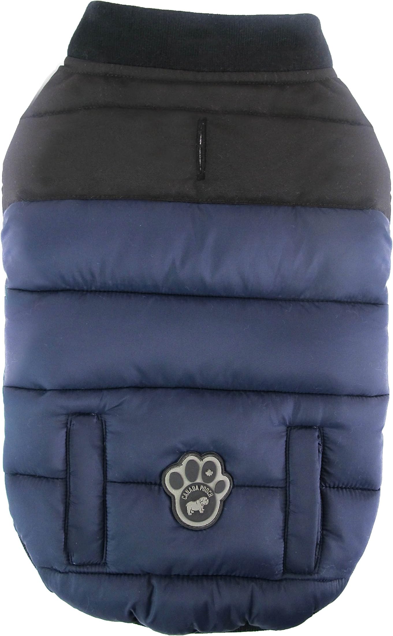Canada Pooch Summit Stretch Vest Dog Coat, Size 18, Navy