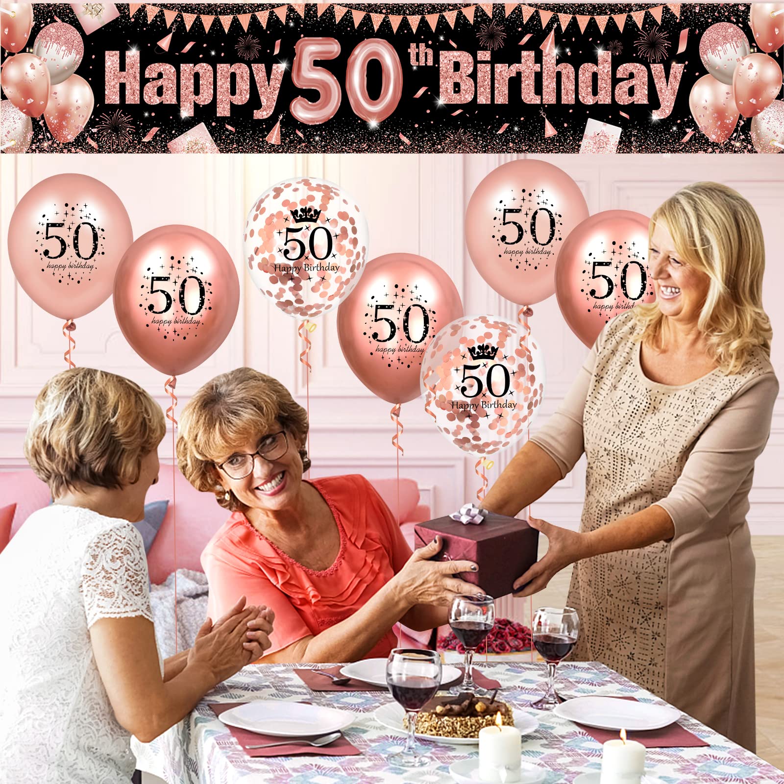 50th Birthday Decorations and Party Supplies for Men and Women 50th Birthday Decorations and Party Supplies for Men and Women