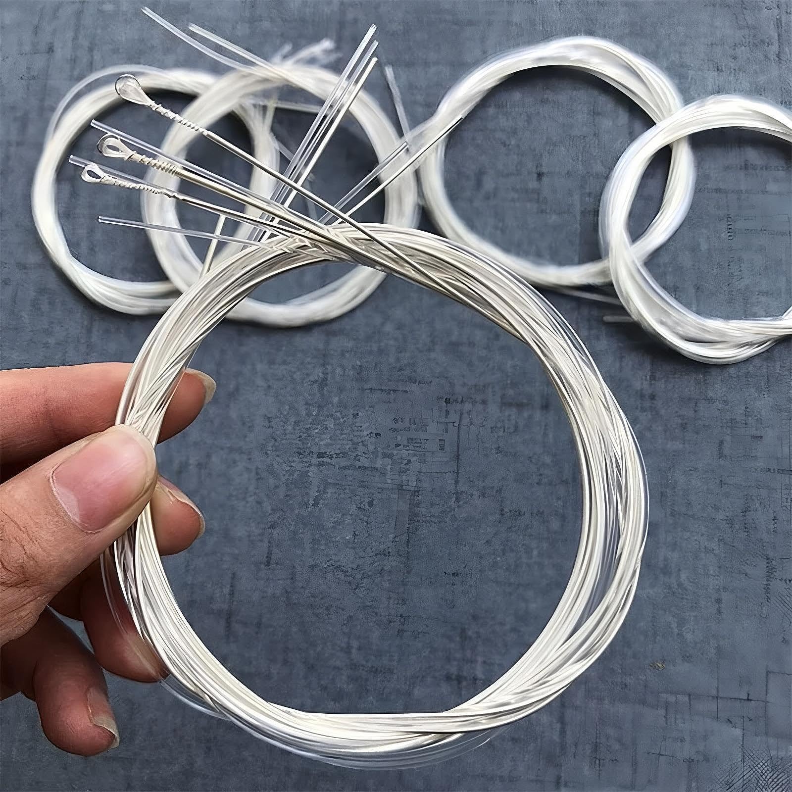 Guitar Strings and Winder Ergonomic Beginners Parts 3 in 1 Restringing Tools-image-0