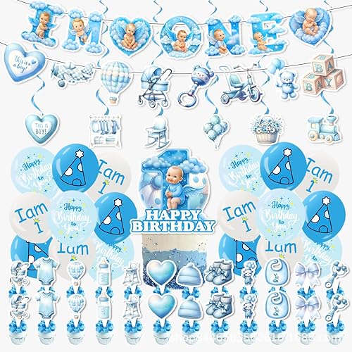 Miniatura 14 de Decoraciones de cumpleaños temáticas de los años 80, pancarta retro linda de feliz cumpleaños, suministros divertidos para fiesta de niño y niña con