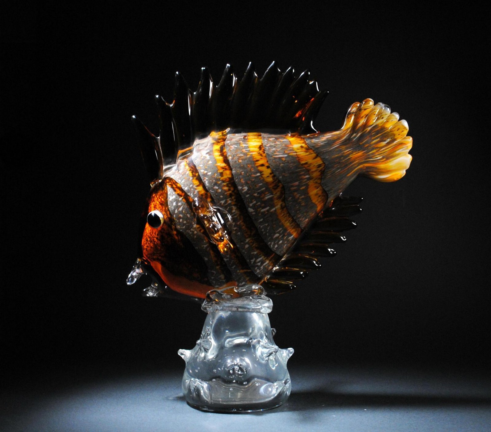 Hand Blown Sale, 14-inch Glass Fish by Deco4Sale