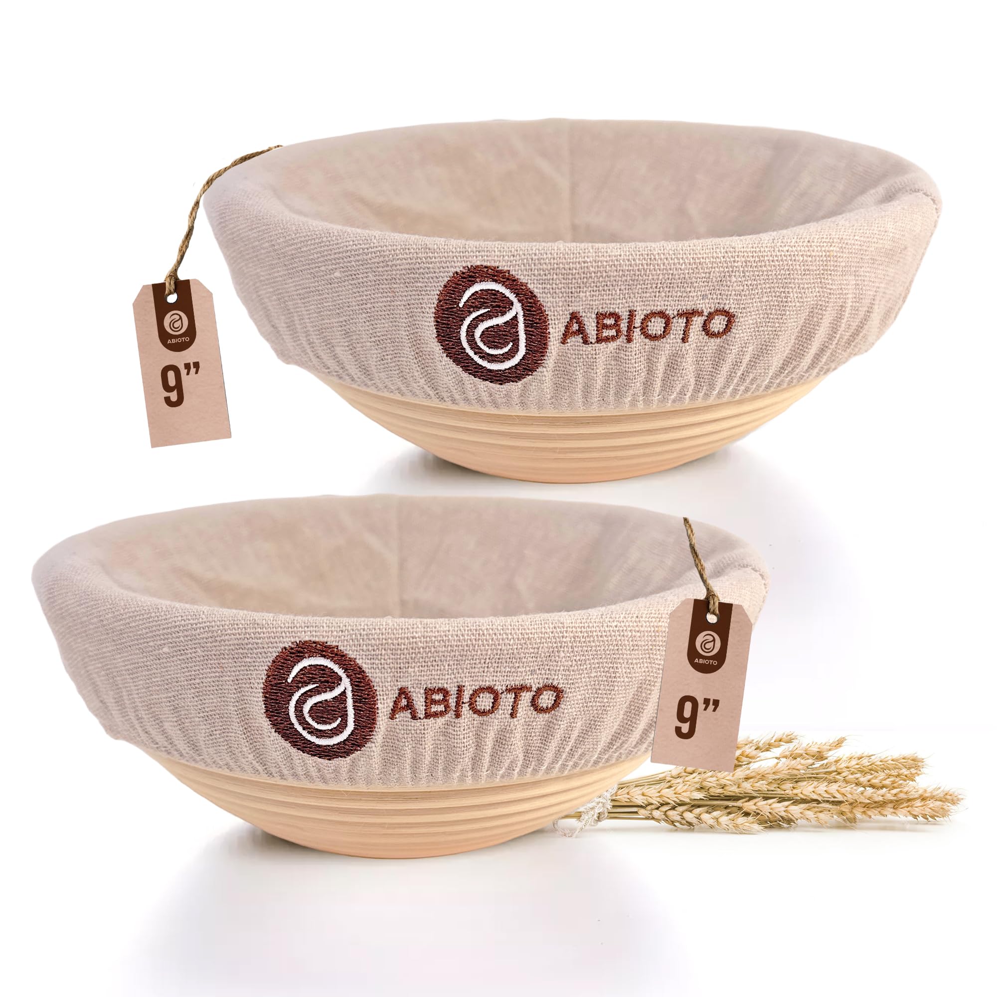 ABIOTO Bread Proofing Baskets