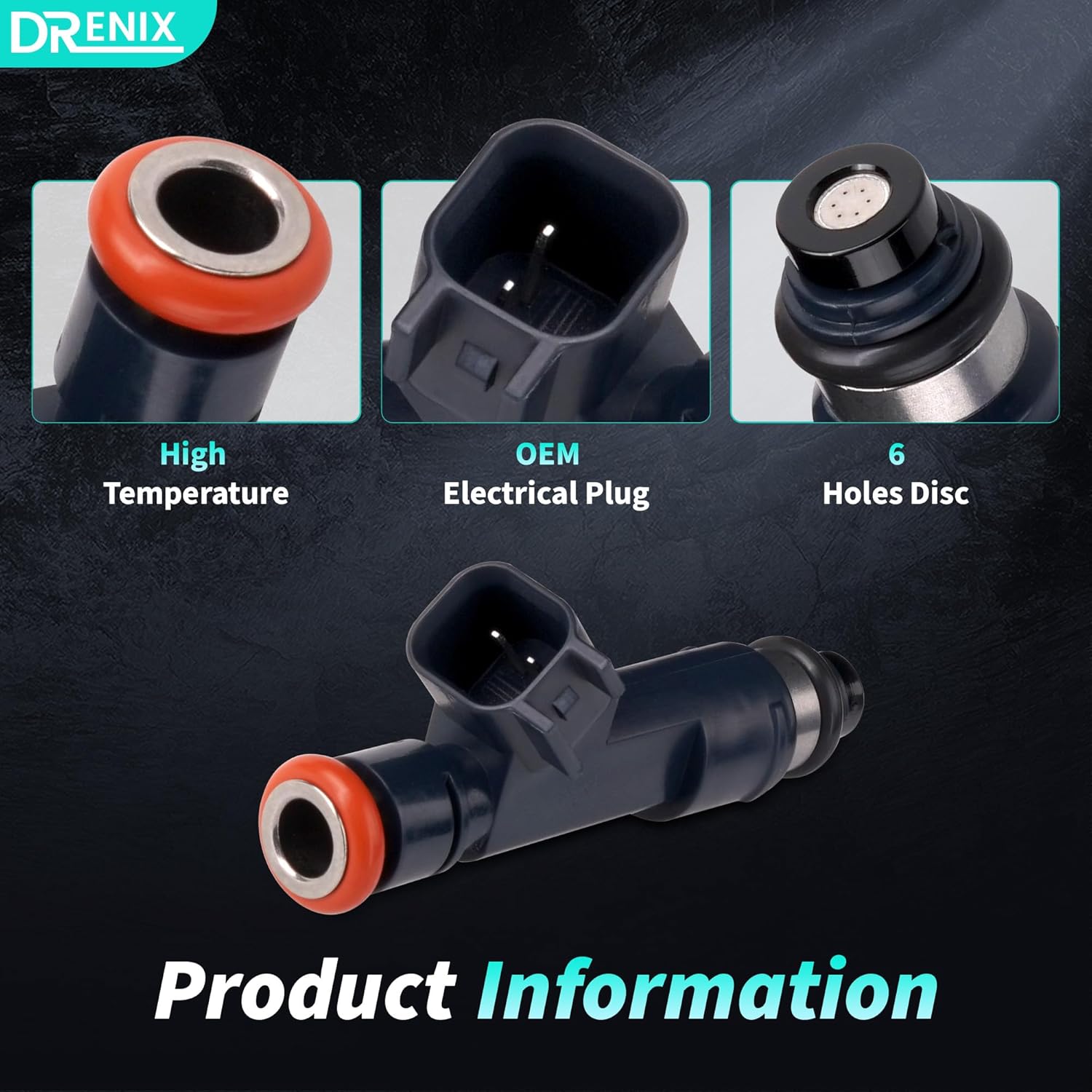 Fuel Injectors Fits for-Ford 2010-2014 F150 6.2L V8, 2011-2015 F250 Super Duty 6.2L V8, 2011-2015 F350 Super Duty 6.2L V8 AL3E-F7A FJ1166 8PCS