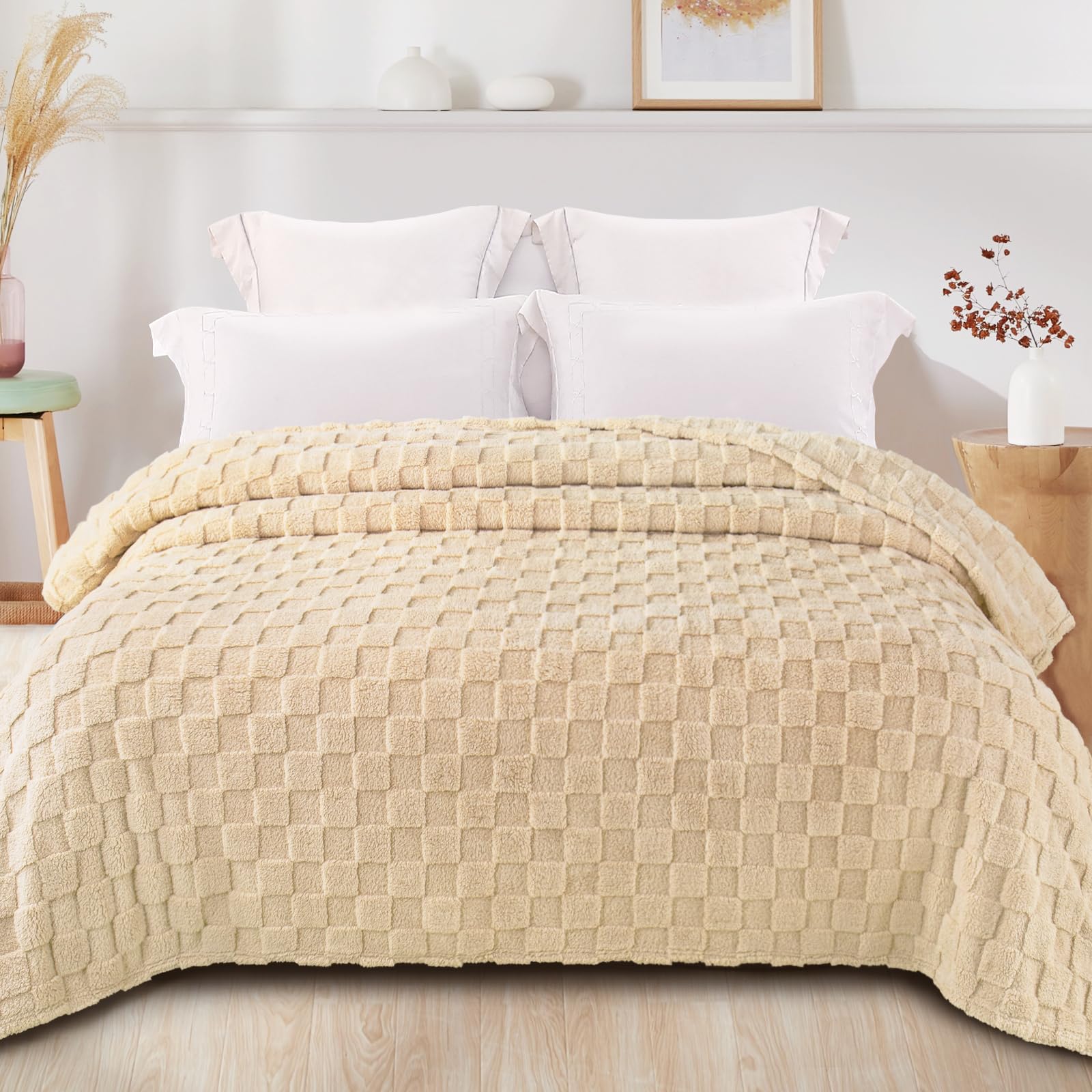 Exclusivo Mezcla Double Size Flannel Fleece Blanket - Image 2