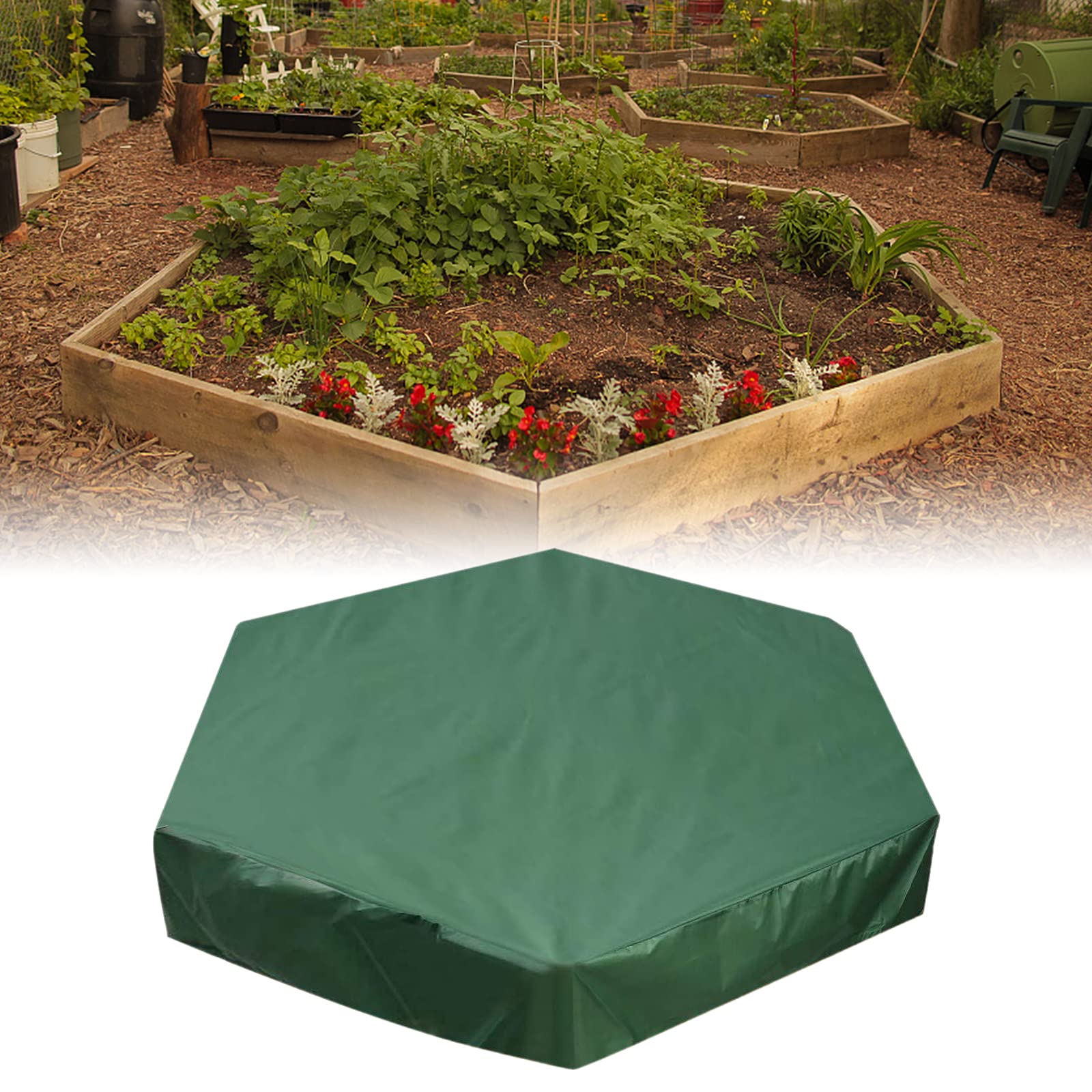 NCONCO Hexagonal Sandpit Cover - Image 4