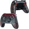 SHADOW BOOLT Controller Grips for FLYDIGI Controller – Anti-Slip, Multi-Texture, Sweat-Absorbing, Pre-Cut Grip Tape Set (Black, Red, Gold, Compatible with GameSir G7 Pro)
