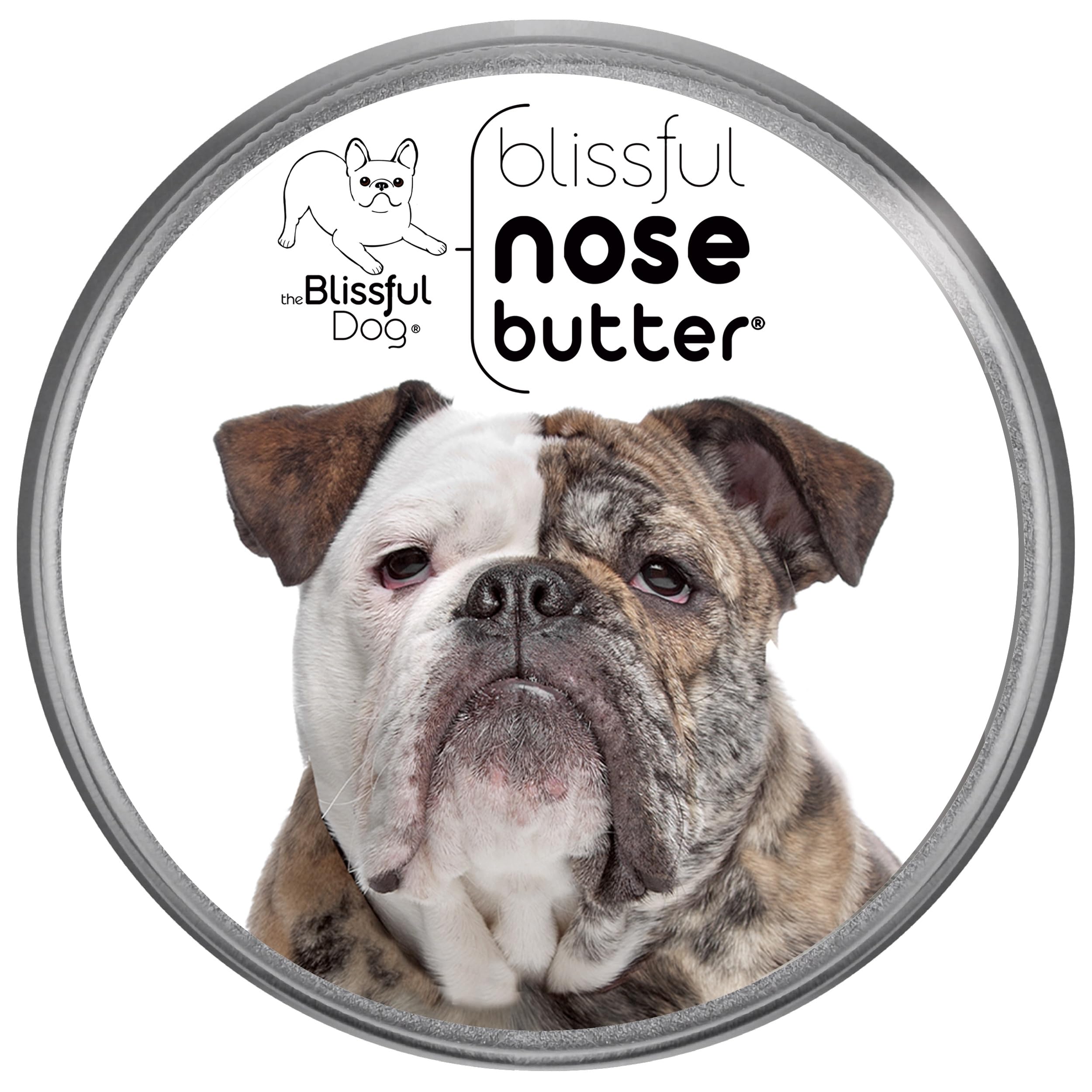 The Blissful Dog Olde English Bulldogge Unscented Nose Butter - Dog Nose Butter, 16 Ounce