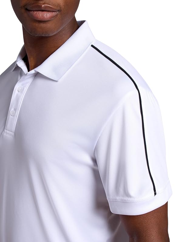 HEAD Men’s Match Polo Shirt, Standard Fit, Stretch Midweight Material, Stark White, Medium by HEAD - Used condition - Image 5