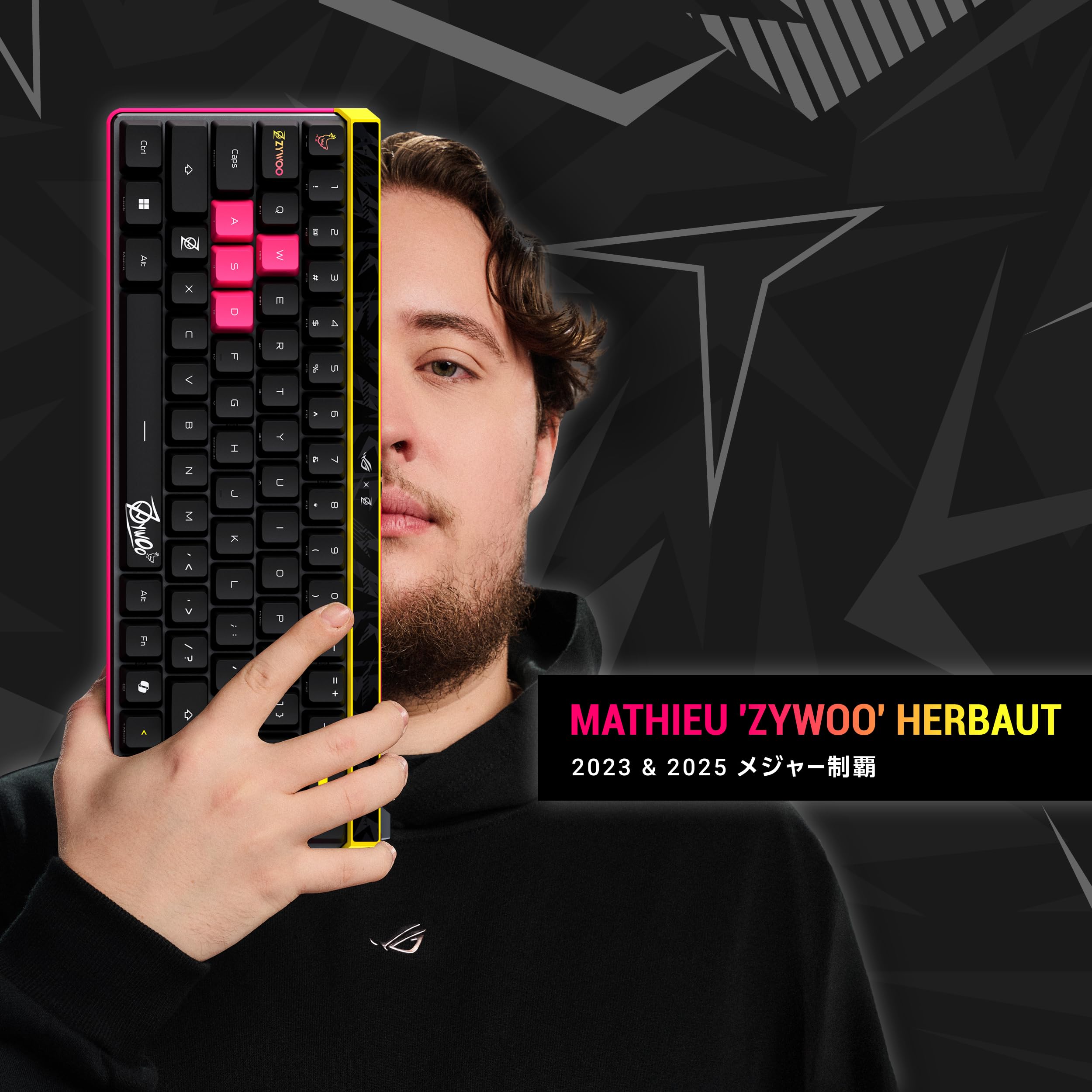 Amazon.co.jp: ROG Falchion Ace HFX ZywOo Edition ゲーミング