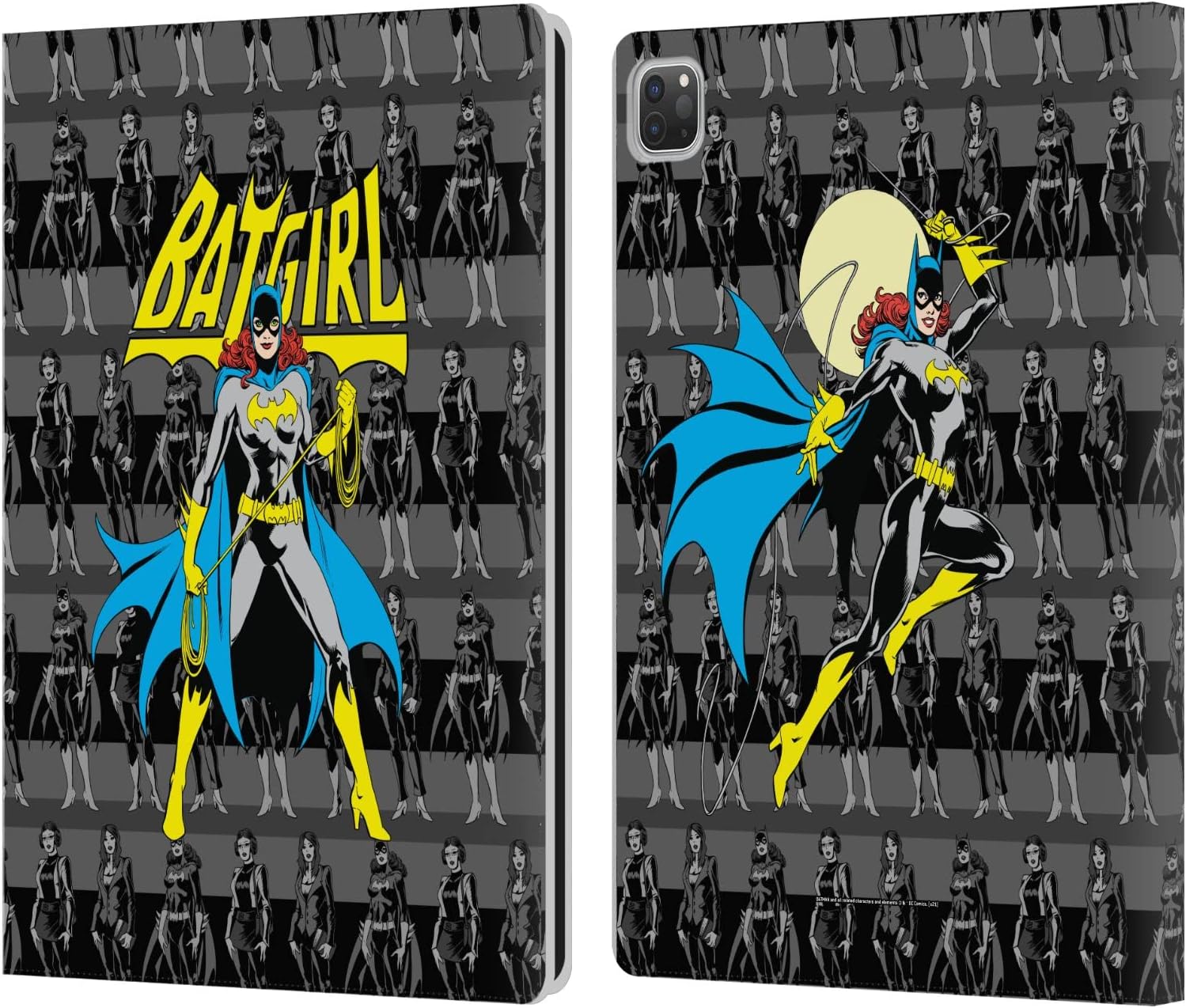Head Case Designs Officially Licensed Batman DC Comics Classic Character Art Batgirl Leather Wallet Case Compatible with Apple iPad Pro 12.9 2020/2021/2022