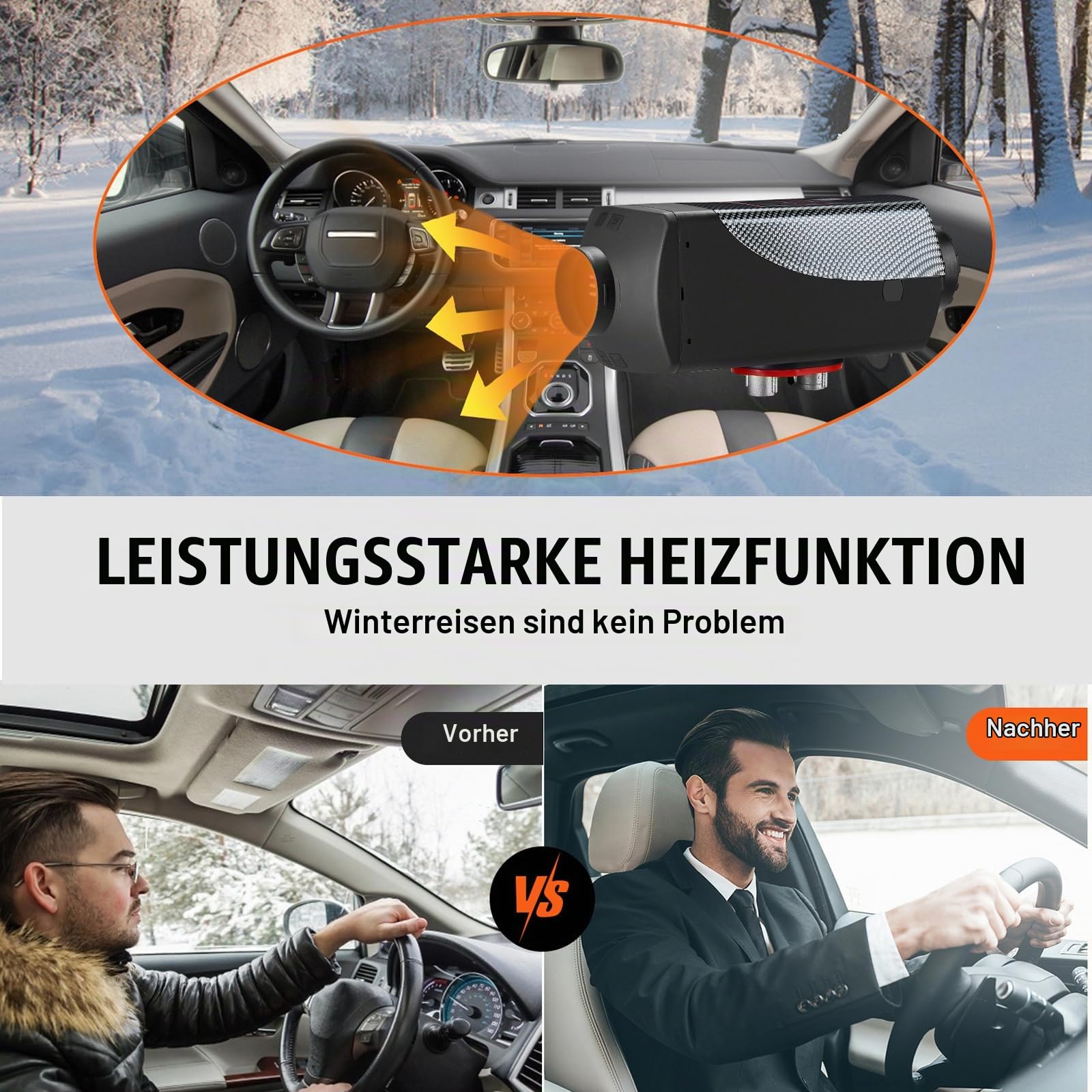 VEVOR 12V Diesel Lufterhitzer, 8KW Standhezung Diesel,12V 8KW Luft Dieselheizung, Standheizung, Air Diesel Heizung, Air Standheizung, für Auto RV Boote LKW Wohnmobil Bus