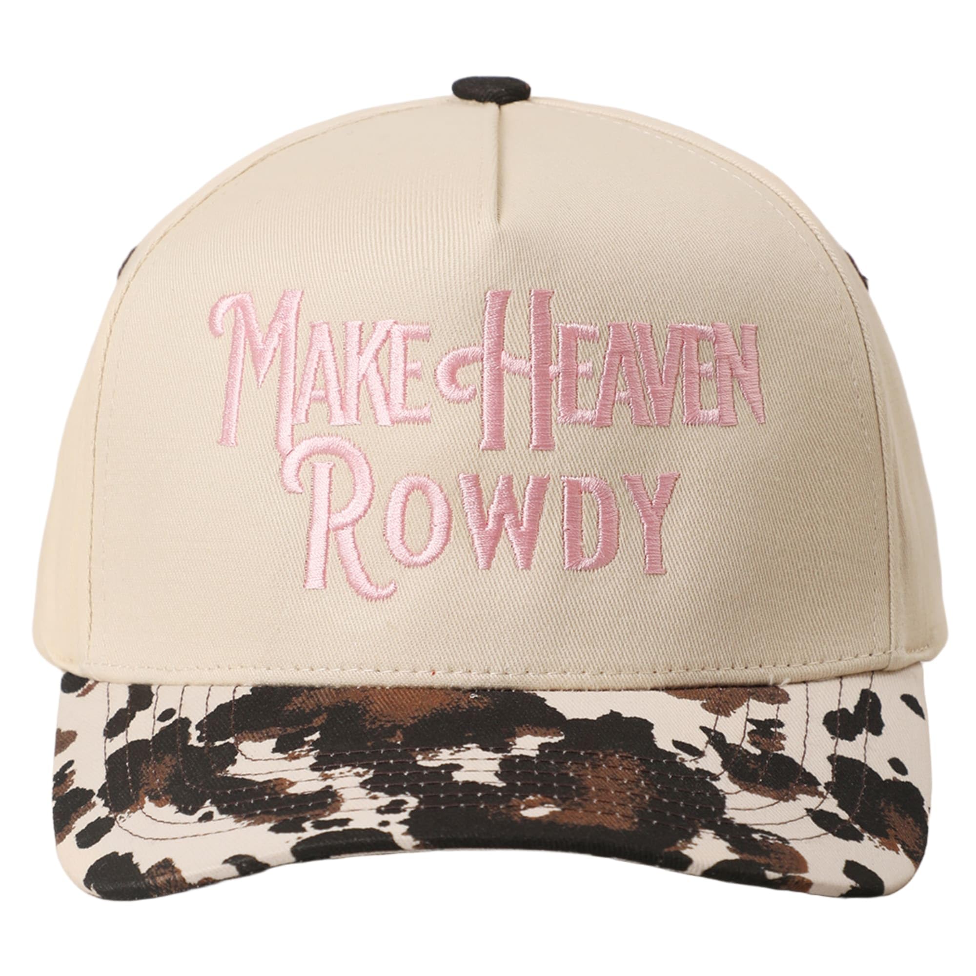 MIRMARU Western Cowboy Trucker Hat 5 Panel Embroidered Cotton Unisex Vintage Style