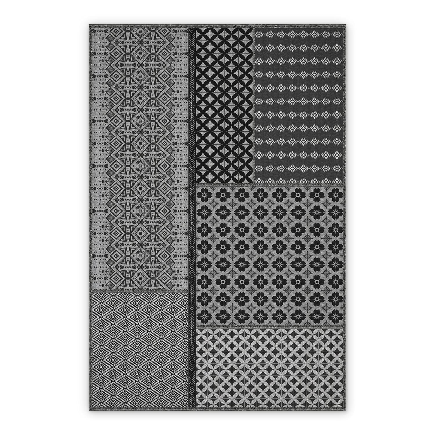 Tapis PVC de cuisine anti-tache BirdsEcho fini les corvées de lessive tapis tissu