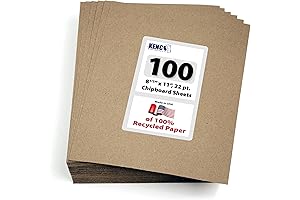Chipboard Sheets 8.5x11