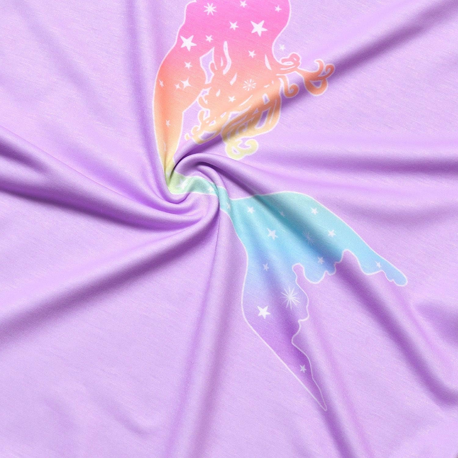 QPANCY Girls Nightgowns Princess Nightdress Cotton Sleepwear Pajamas Dress for Kids - Image 6