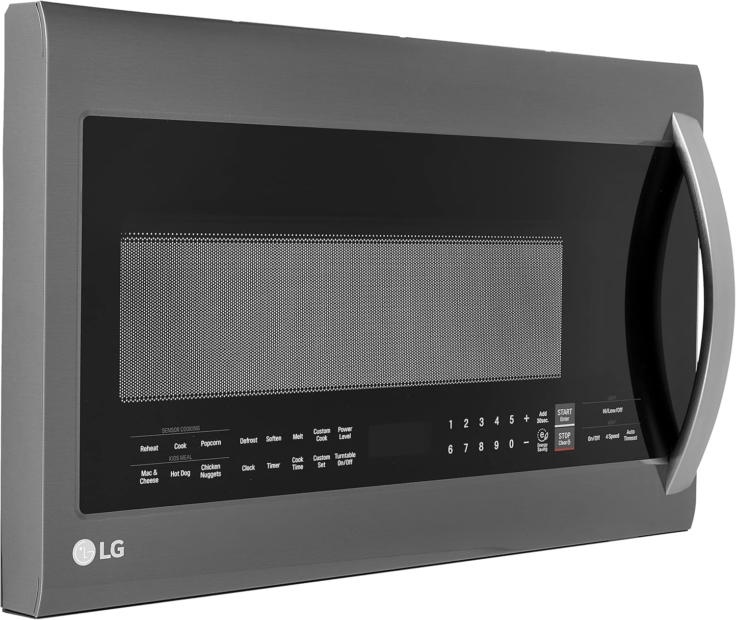 LG LGADC74347116 Microwave Full Door Assembly, Silver