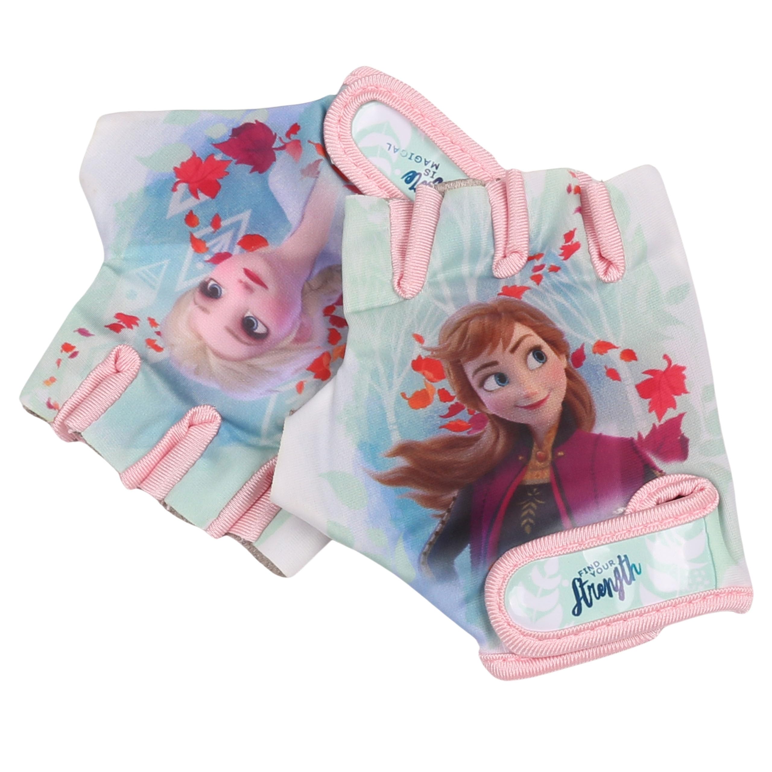 sarcia.eu Disney Stitch Kinder Fahrrad-Handschuhe für Mädchen, mit Klettverschluss