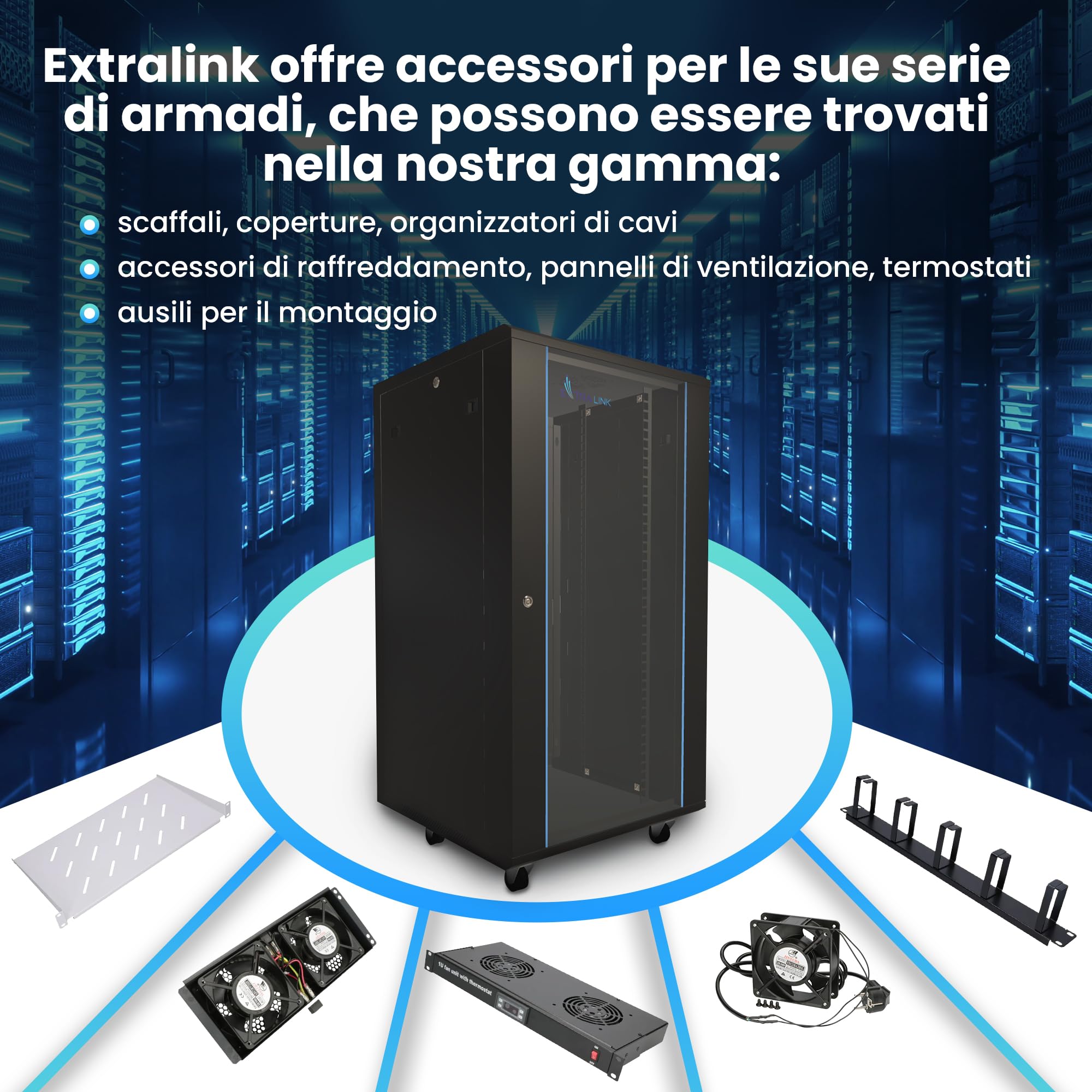 Armadio di rete da 19 pullici 27 U 600x600 pannelli laterali rimovibili autoassemblati Armadio rack 19 pollici per UPS Switch vetro temperato nero Armadio rack per server