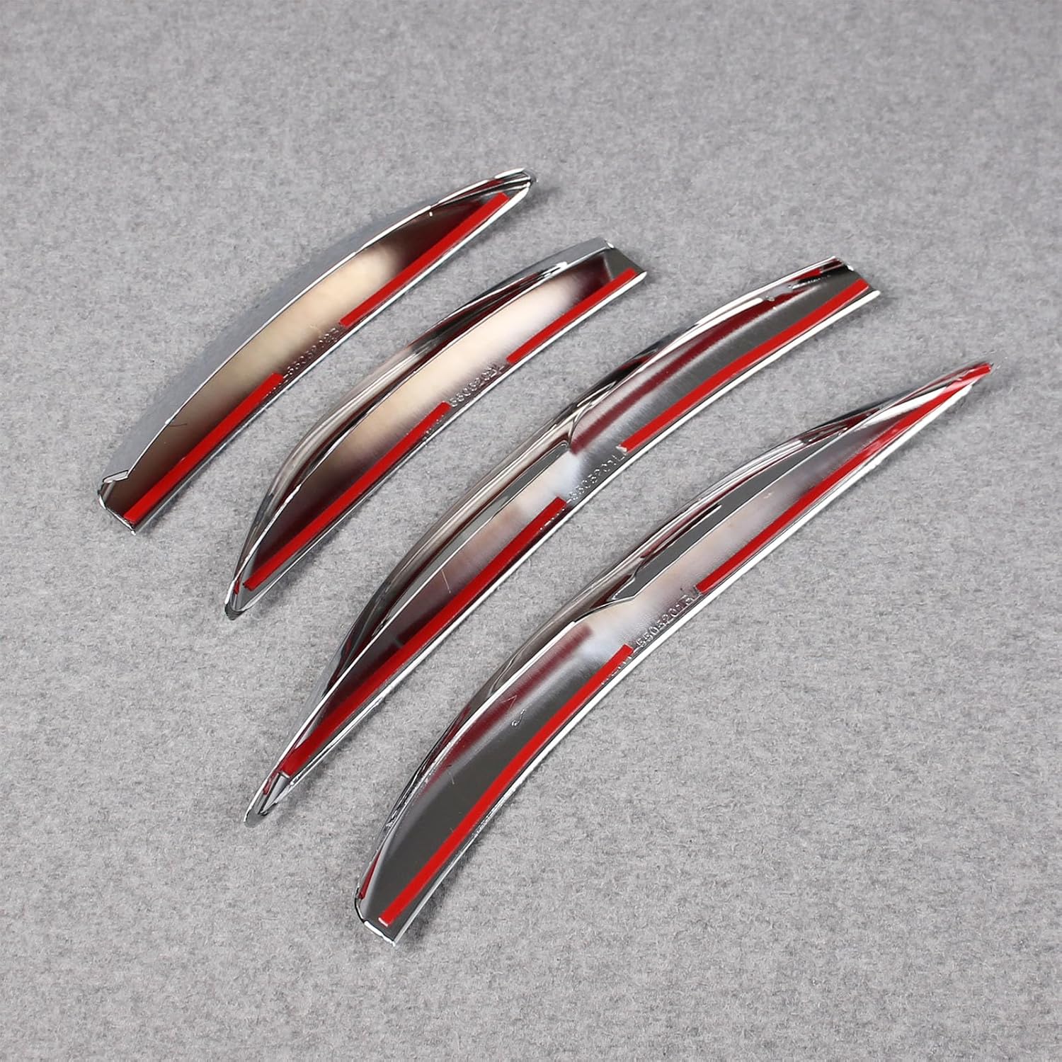 for Mercedes-Benz E-Class W214 E200 E300 E450 2023 2024 2025 2026 Front Fog Light Grill Mesh Cover Trims (Chrome)