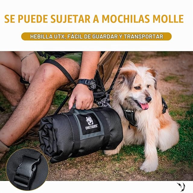 Foto 7 de 7 de OneTigris Manta para Perros de 110 cm x 68 cm, de Terciopelo Engrosado, para Perros Grandes y medianos