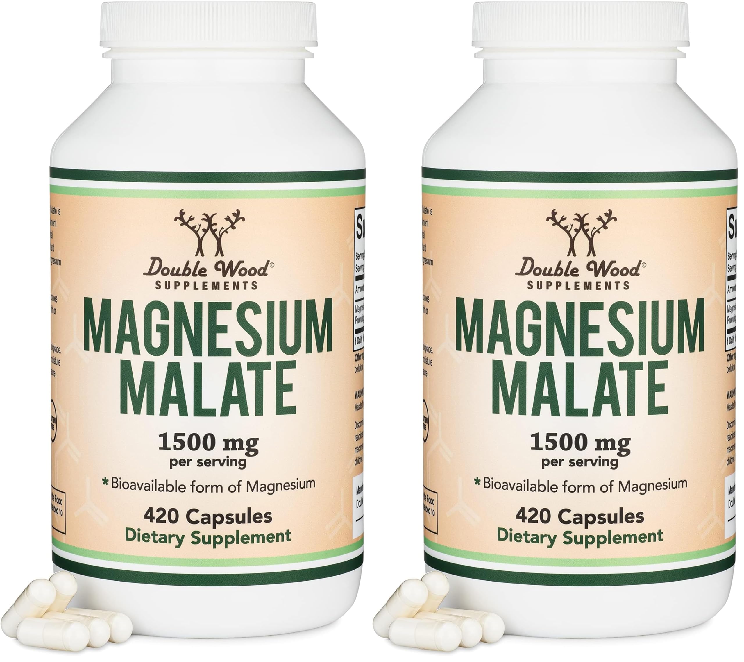 Magnesium Malate 1,500mg, Bioavailable + High Absorption, 180 Capsules — Amazon image 9