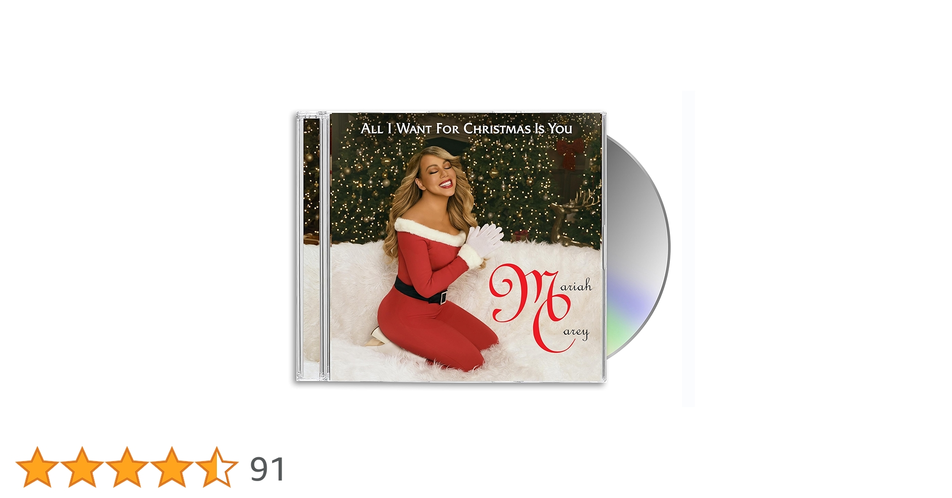 洋楽 All I Want Mariah Carey - All I Want For Christmas Is You 【超高音質