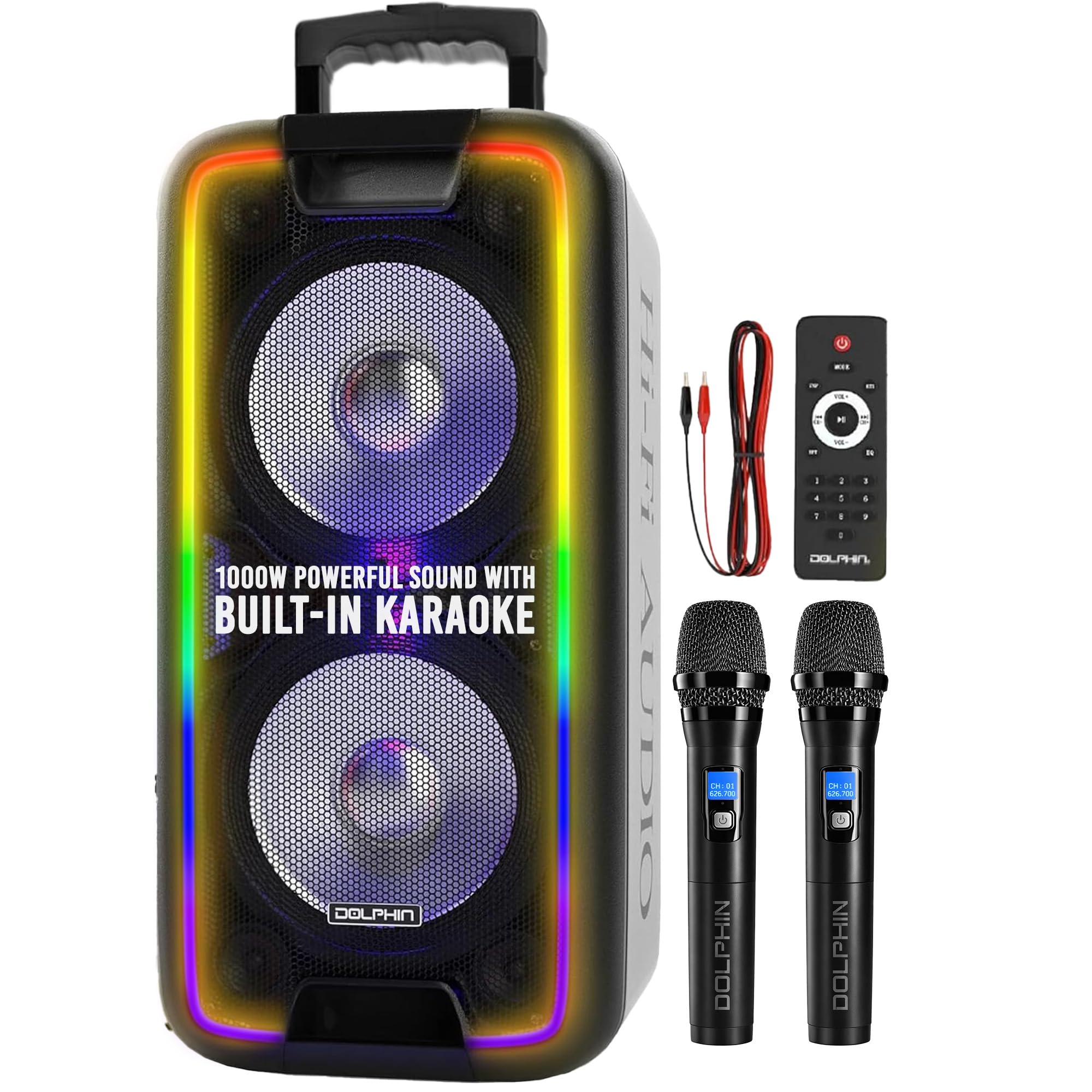 Dolphin Dual 10" Party Speaker