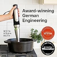 Vista 6 de Braun MultiQuick 7 3-in-1 Immersion Blender with Food Processor – Powerful Handheld Electric Stick Blender - Emulsifier for Chopping, Beating &