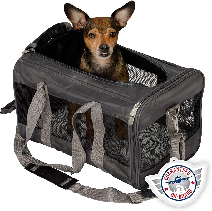 Sherpa Original Deluxe Travel Pet Carrier, Airline Approved