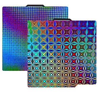 F1 Sheet for Bambu Lab P2S/P1S/P1P/X1C/X1/X1E/A1 Build Plate Heated Bed Spring Steel Flexible Platform 257x257 MM Double Side Smooth Board for 3D Printer