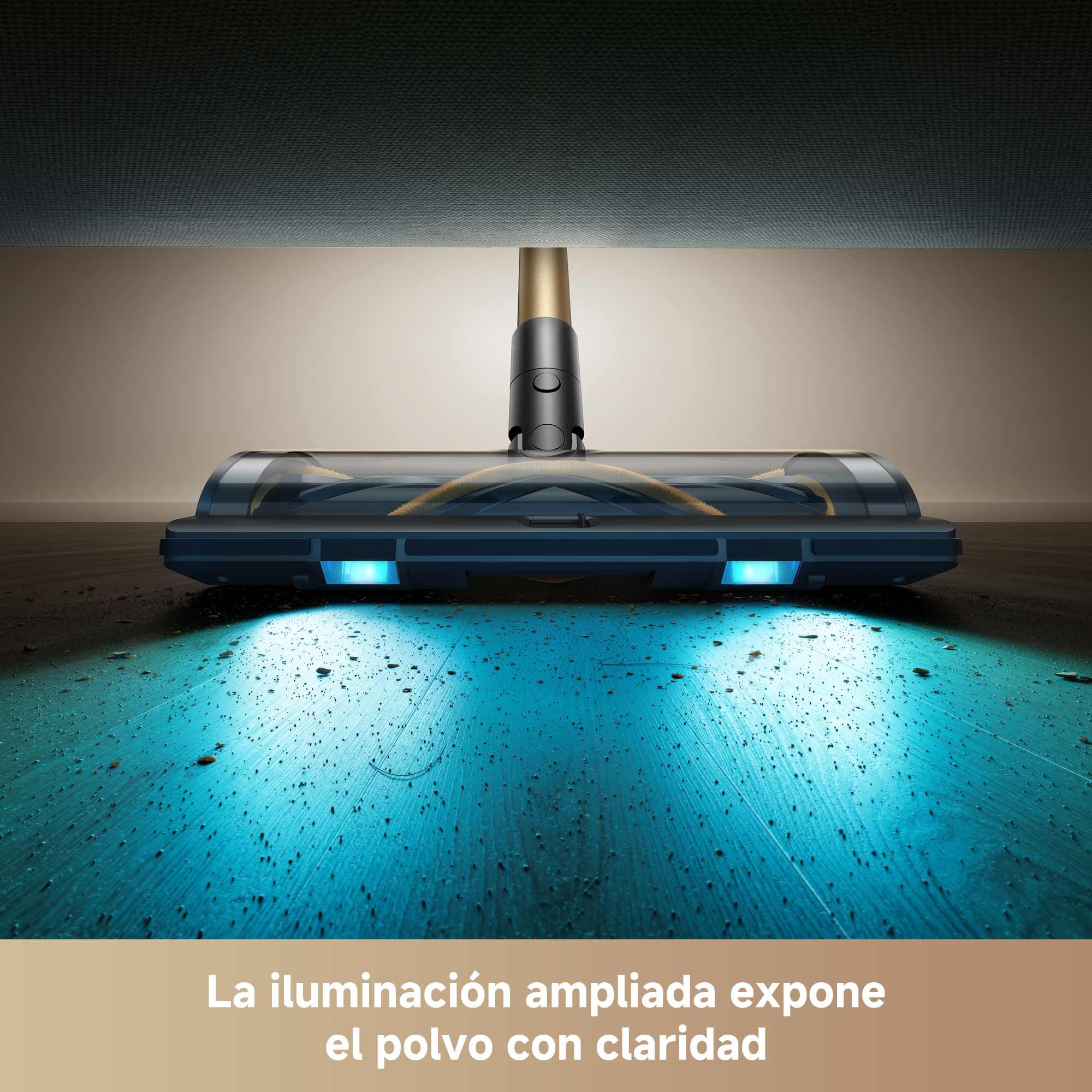 Mova Aspiradora sin Cable S5 Sense, autonomía máxima de 97 min, Aspirador, Cepillo multisuperficie, Anti-enredos, silenciosa, autoportante, alfombras, Suelos Duros y Pelo de Mascotas