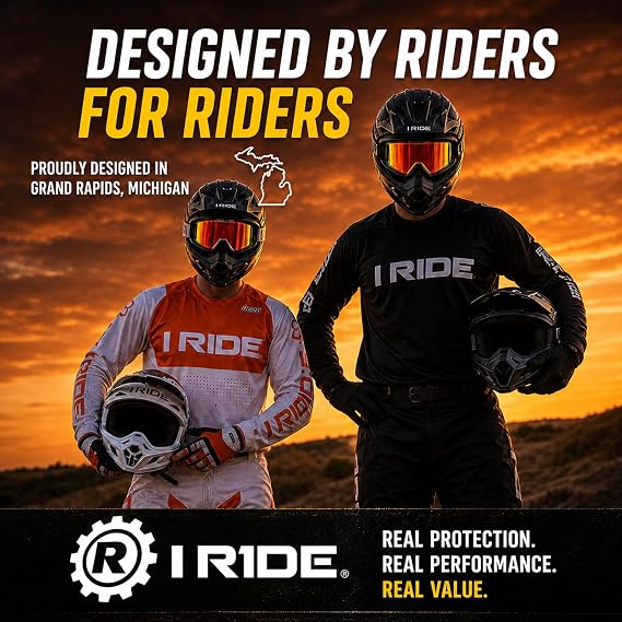 I RIDE Airtime Motocross Goggles
