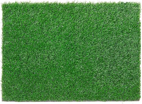 PICK FOR LIFE Puppy Potty Pad Grass Mat، سجادة عشبية صناعية للحيوانات الأليفة، أخضر، 46 x 71 سم