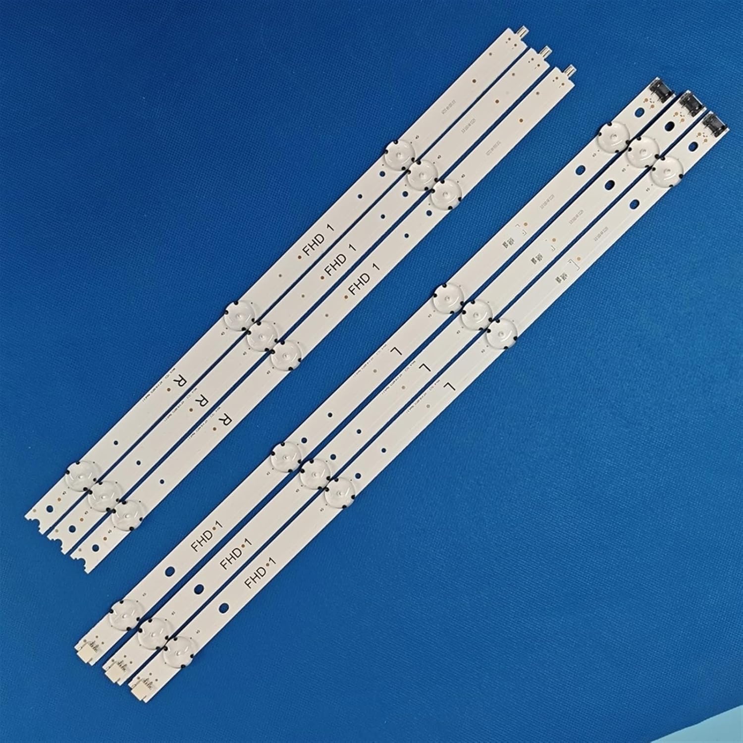 LED Bar Compatible with 43LH609V 43LH604V 43LH570V 43LH615V 43LH590V 43LH510V 43LH630V 43 V16.5 V16 ART3 2743 2550 2665 AGF79047101 LC430DUE(3 PCS for 1 TV)