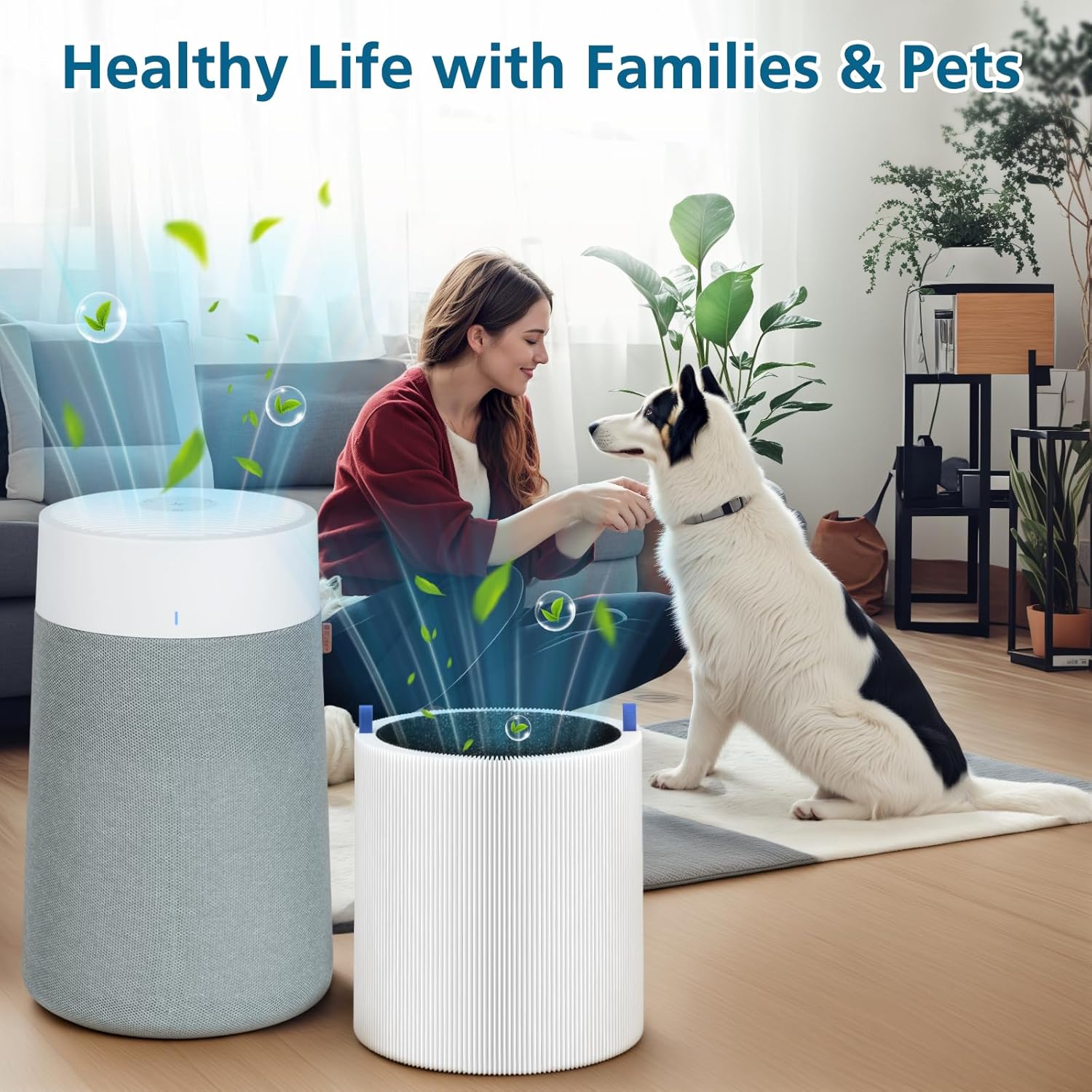 2 Pack 311i Max Replacement Filter, Compatible with Blue Pure 311i Max Air Purifier,True HEPA H13 Filter, Blue Pure F3MAX