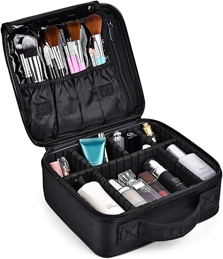 Trousse de Maquillage Voyage Makeup Cas Professionnel Sac Organiseur Rangement Cosmétique Boîtes...