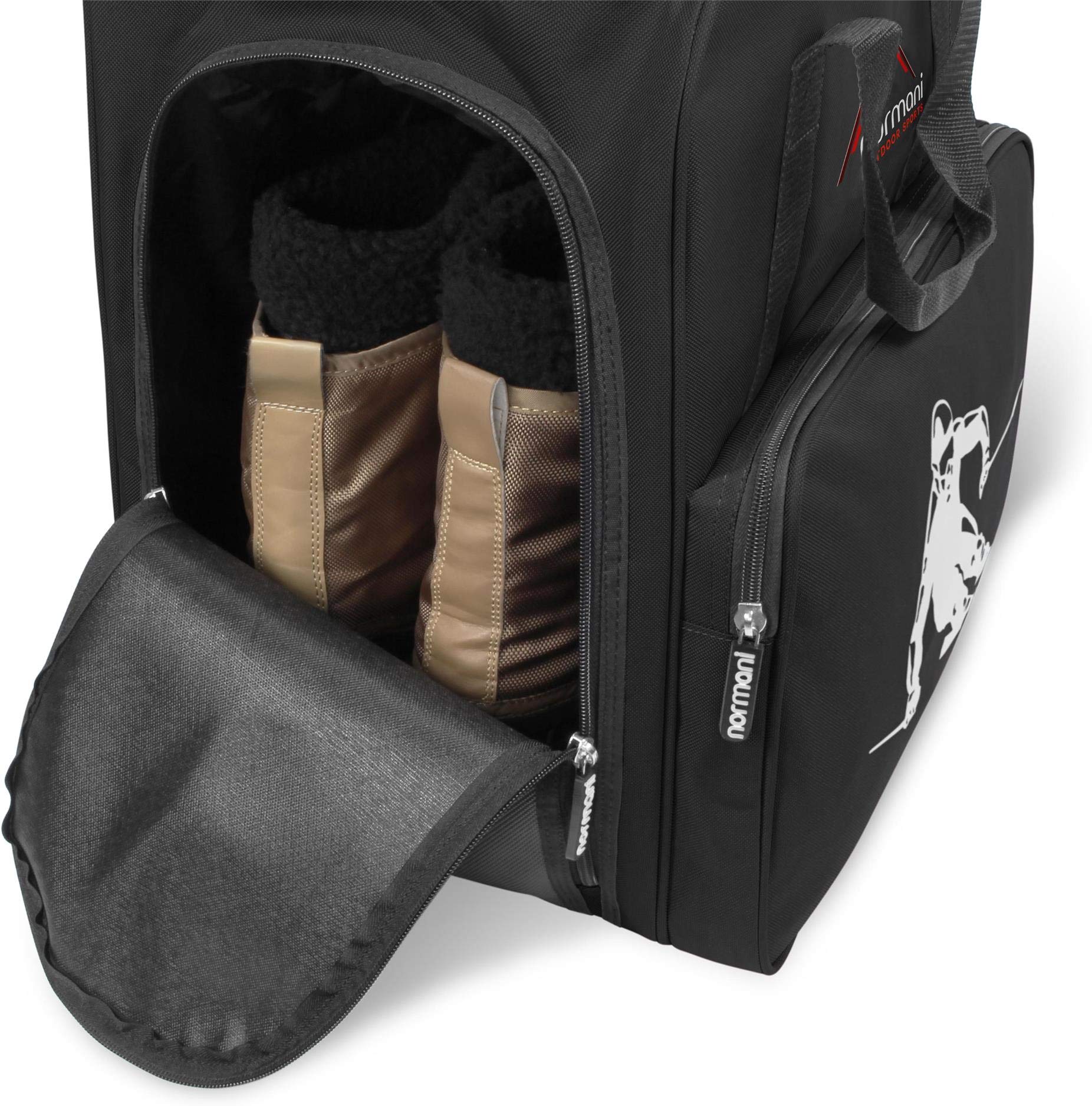 normani Skischuhtasche mit separatem Helmfach und Rucksackfunktion Alpine DEPO