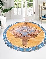 Vista 19 de Unique Loom Timeless Collection - Alfombra de área - Thomas (2' x 3' 1" ovalada, negro y blanco/gris)