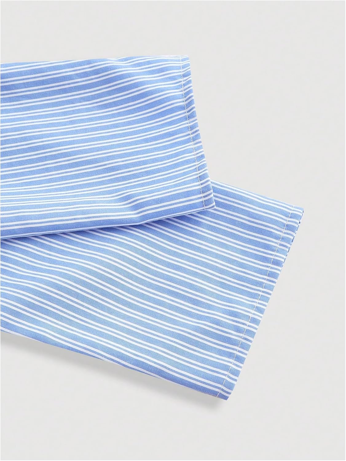 SweatyRocks Women's Striped Button Down Blouse Long Sleeve Ruched Wrap Asymmetrical Shirts - Image 3