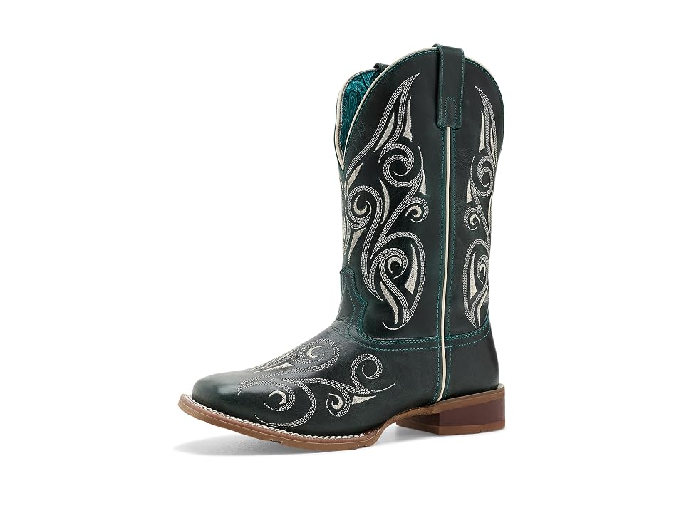 Laredo Spurred Women's Boots Turquoise: 10 B - Medium, Leather