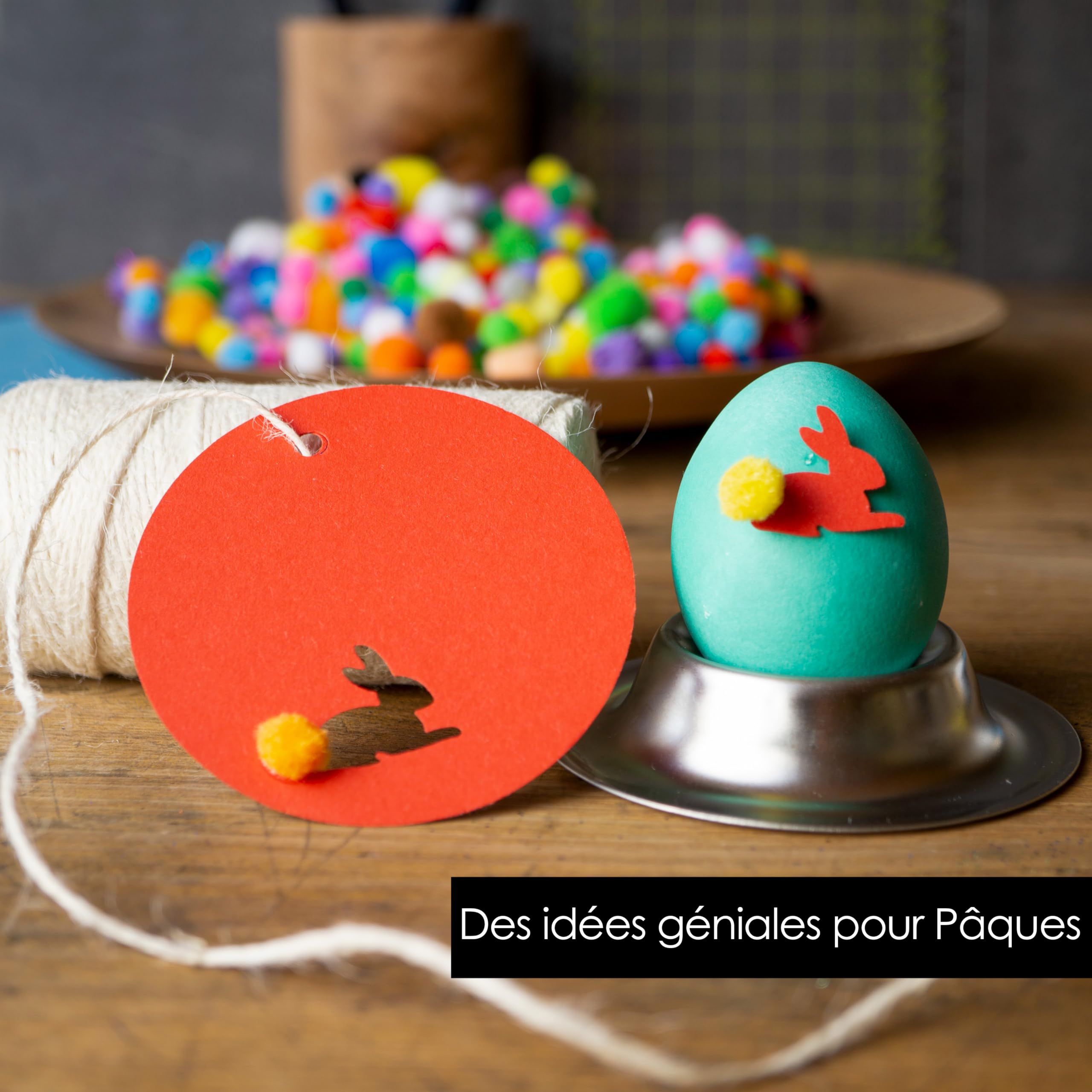 Lot De 2000 Pompons Pour Bricolage - Boules En Feutre Douces