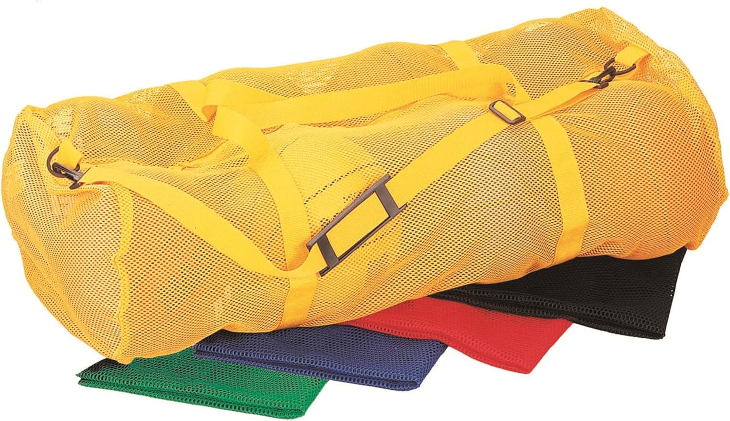 MESH DUFFLE BAG-GREEN