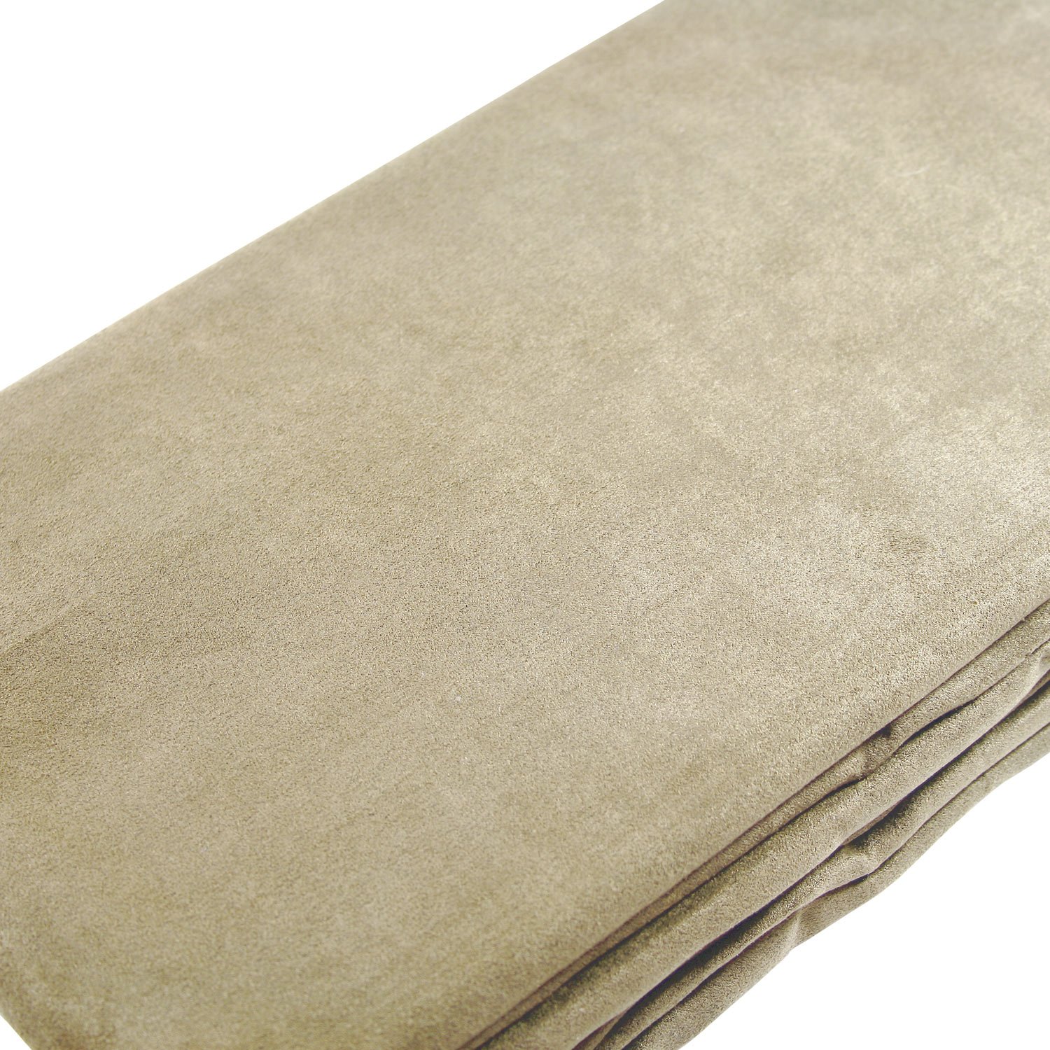 Beautissu Couverture Plaid Similicuir Couvre-lit jeté de canapé | 210x280cm nature ou sofa pour lit double et aspect daim Romantica