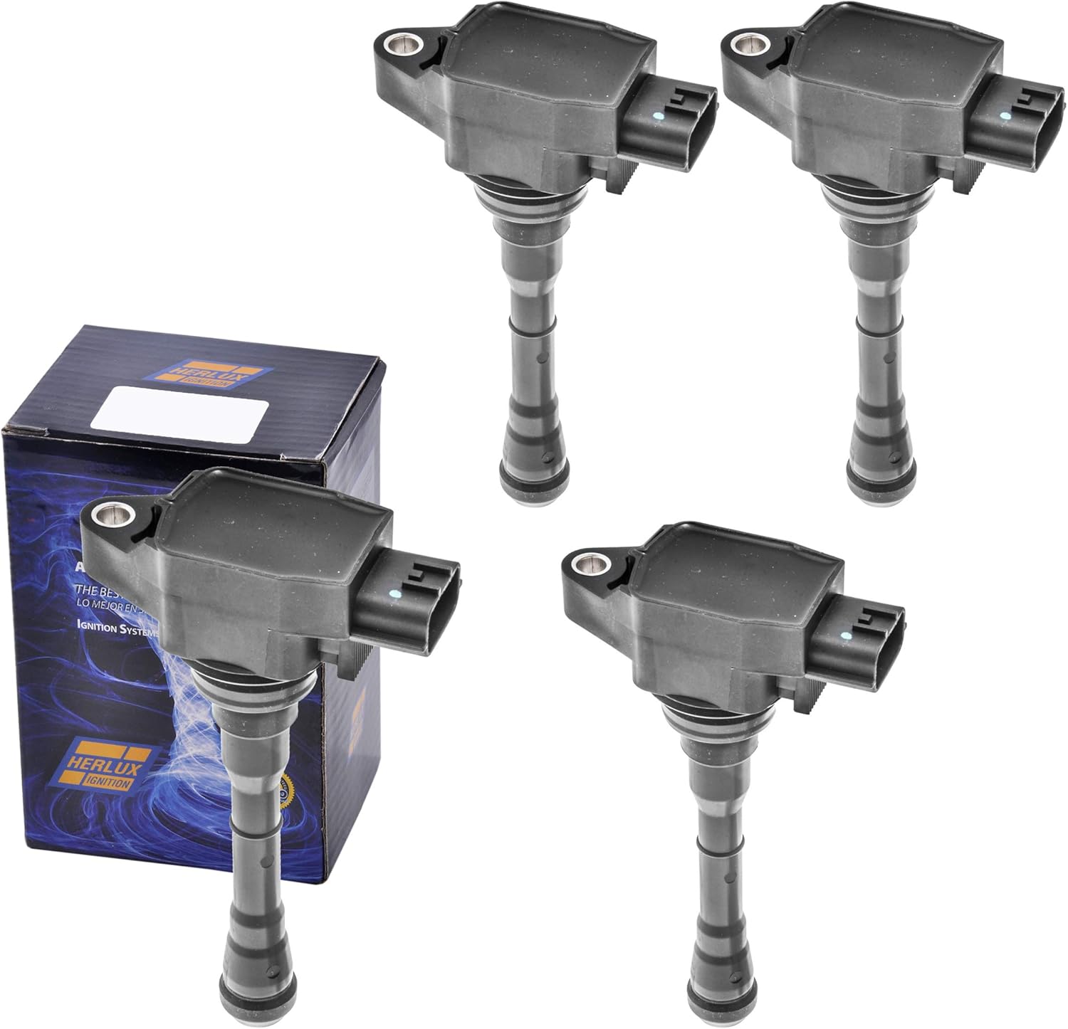 Set of 4 Herko Ignition Coil B232 For Nissan Juke Sentra 2011-2017